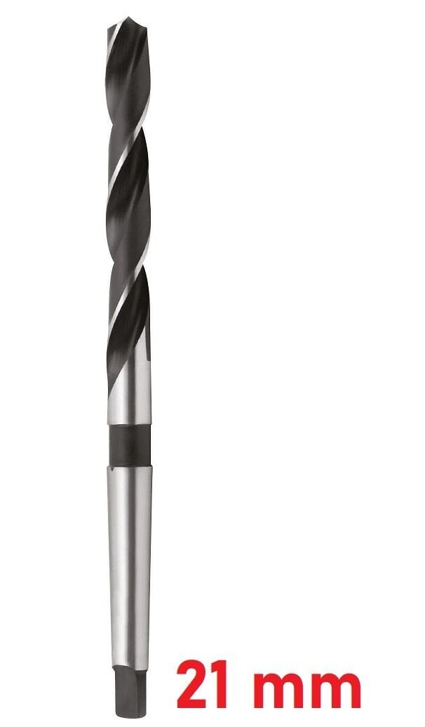 Ø21 mm DIN 345 Mors Konik Saplı Matkap Ucu