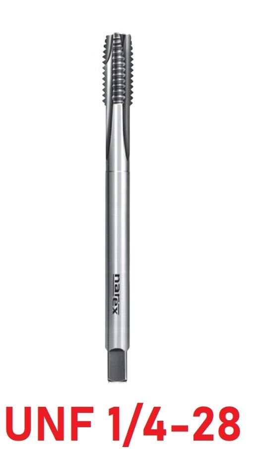 UNF 1/4-28 Düz Makine Kılavuzu