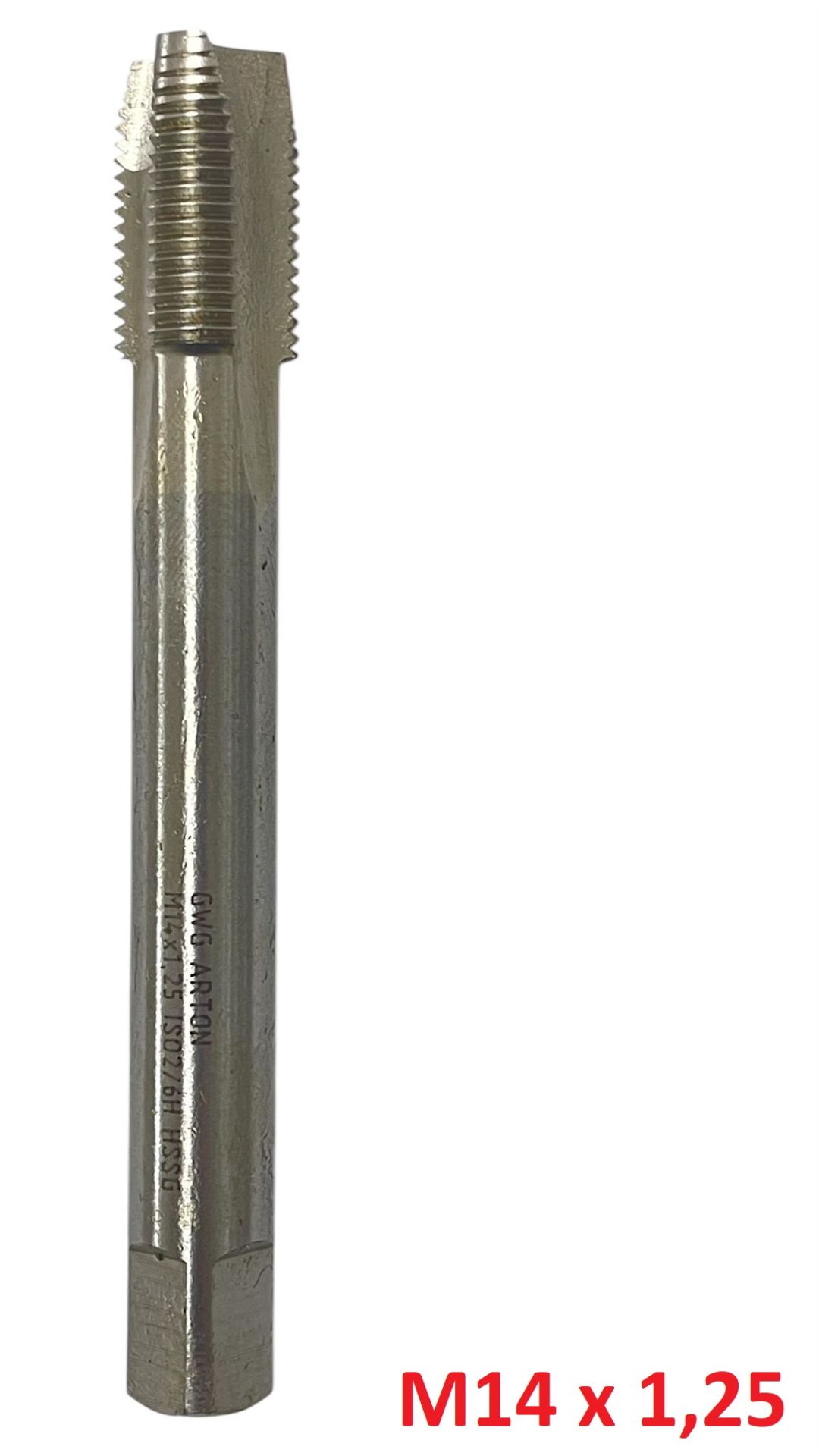 M14 x 1,25 Düz Makine Kılavuzu