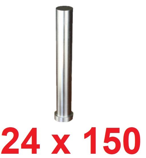 Ø24 x 150 mm Silindir Başlı Delme Zımbası