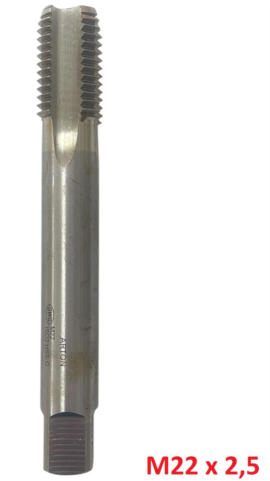 M22 x 2,5 Düz Makine Kılavuzu