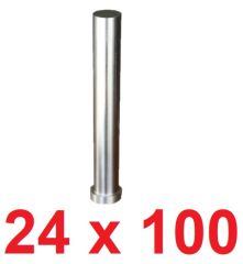 Ø24 x 100 mm Silindir Başlı Delme Zımbası