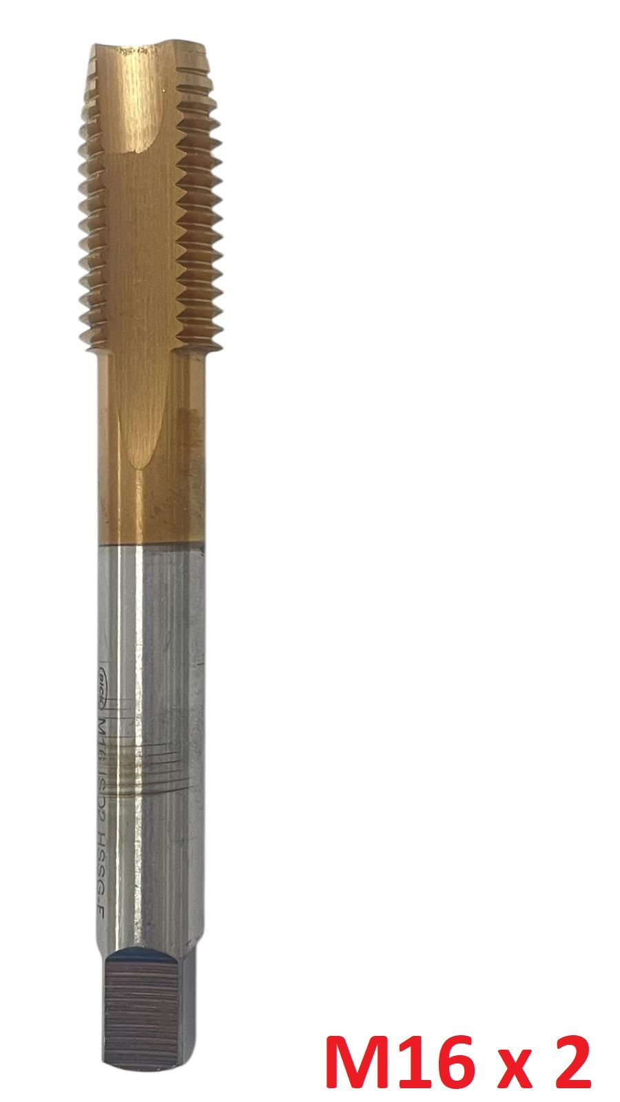 M16 x 2 Düz Makine Kılavuzu