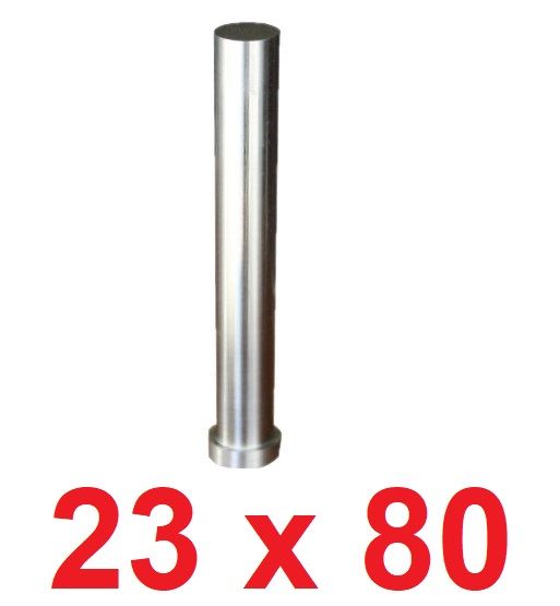 Ø23 x 80 mm Silindir Başlı Delme Zımbası