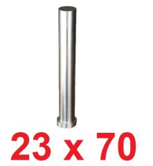Ø23 x 70 mm Silindir Başlı Delme Zımbası