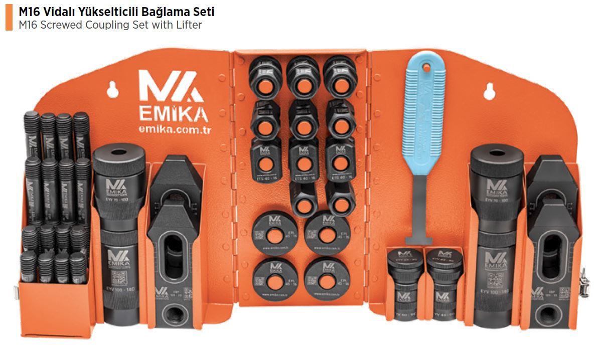 M16 Vidalı Yükseltici Set