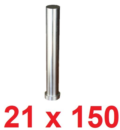 Ø21 x 150 mm Silindir Başlı Delme Zımbası