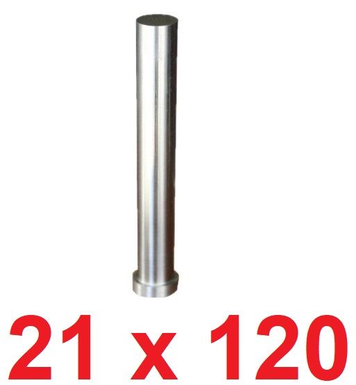 Ø21 x 120 mm Silindir Başlı Delme Zımbası