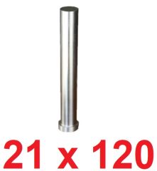 Ø21 x 120 mm Silindir Başlı Delme Zımbası