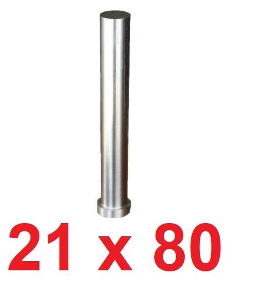 Ø21 x 80 mm Silindir Başlı Delme Zımbası