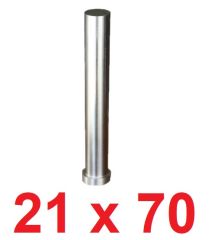 Ø21 x 70 mm Silindir Başlı Delme Zımbası