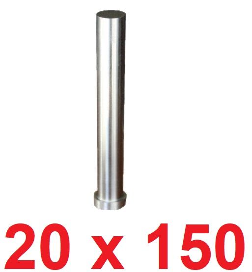 Ø20 x 150 mm Silindir Başlı Delme Zımbası