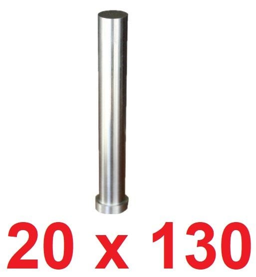 Ø20 x 130 mm Silindir Başlı Delme Zımbası