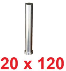 Ø20 x 120 mm Silindir Başlı Delme Zımbası