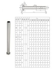 3,5 x 7 x 200 Boru İtici
