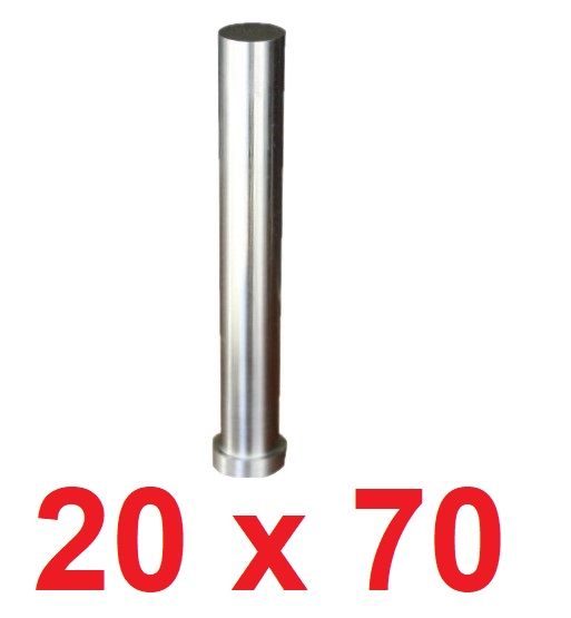 Ø20 x 70 mm Silindir Başlı Delme Zımbası
