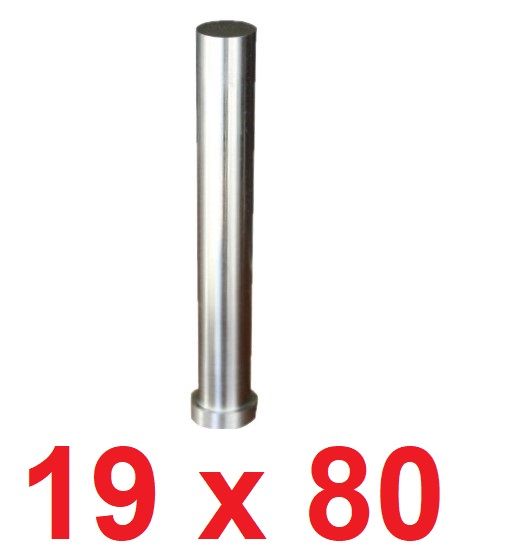 Ø19 x 80 mm Silindir Başlı Delme Zımbası