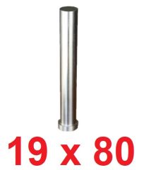 Ø19 x 80 mm Silindir Başlı Delme Zımbası