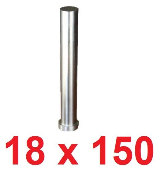 Ø18 x 150 mm Silindir Başlı Delme Zımbası