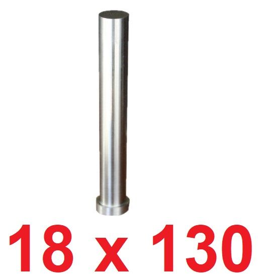 Ø18 x 130 mm Silindir Başlı Delme Zımbası