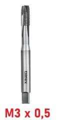M3 x 0,5 Düz Makine Kılavuzu