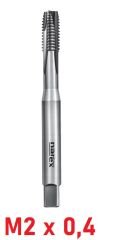 M2 x 0,4 Düz Makine Kılavuzu