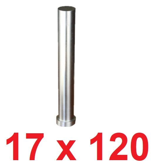 Ø17 x 120 mm Silindir Başlı Delme Zımbası