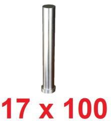 Ø17 x 100 mm Silindir Başlı Delme Zımbası