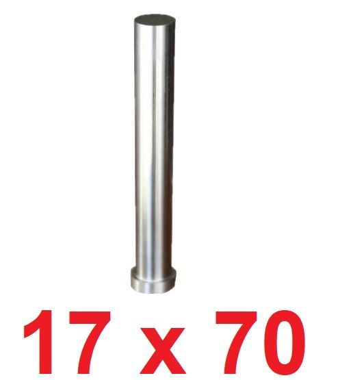 Ø17 x 70 mm Silindir Başlı Delme Zımbası