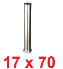 Ø17 x 70 mm Silindir Başlı Delme Zımbası