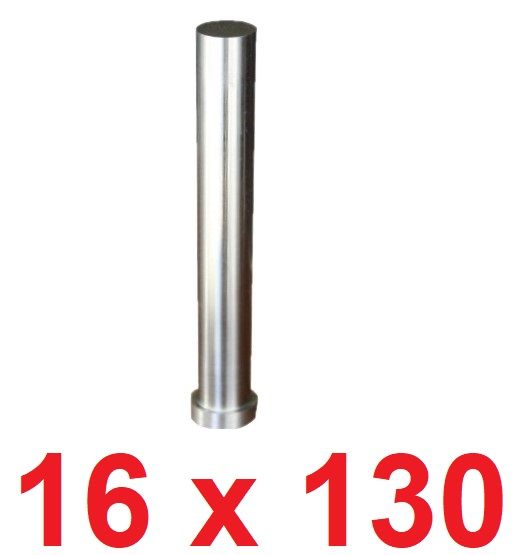 Ø16 x 130 mm Silindir Başlı Delme Zımbası
