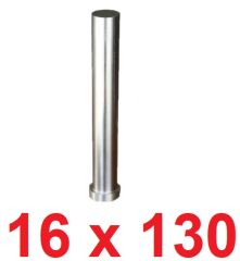 Ø16 x 130 mm Silindir Başlı Delme Zımbası