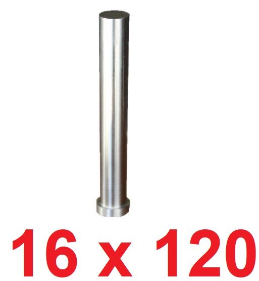 Ø16 x 120 mm Silindir Başlı Delme Zımbası