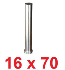 Ø16 x 70 mm Silindir Başlı Delme Zımbası