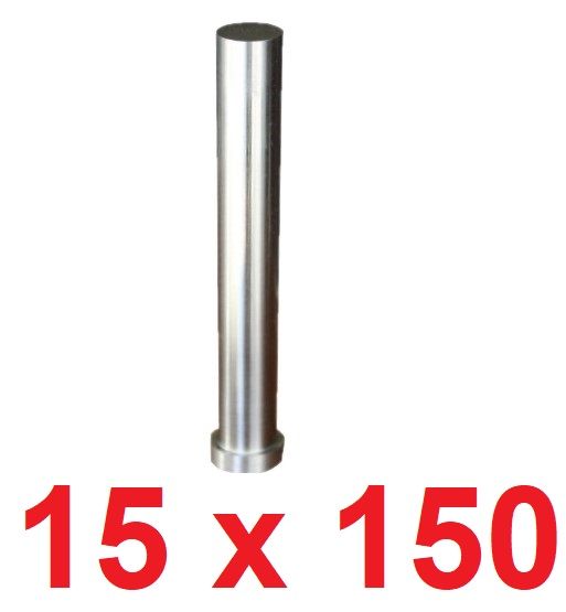 Ø15 x 150 mm Silindir Başlı Delme Zımbası