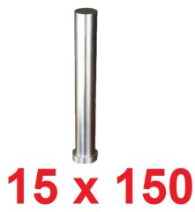 Ø15 x 150 mm Silindir Başlı Delme Zımbası
