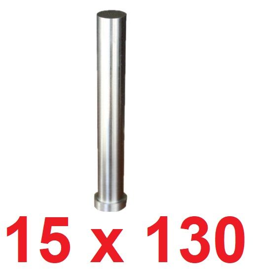 Ø15 x 130 mm Silindir Başlı Delme Zımbası