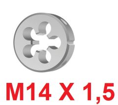 M14 x 1,5 Pafta