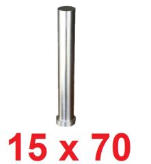 Ø15 x 70 mm Silindir Başlı Delme Zımbası