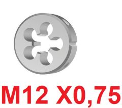 M12 x 0,75 Pafta