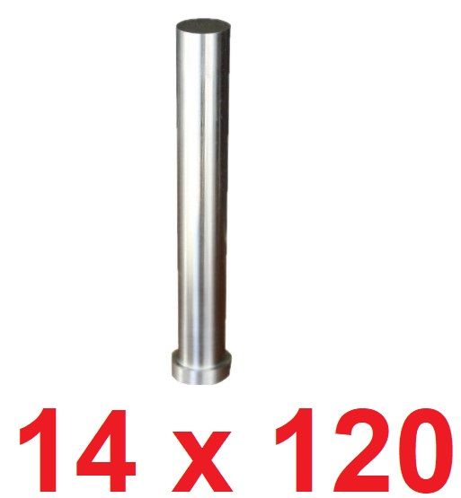 Ø14 x 120 mm Silindir Başlı Delme Zımbası