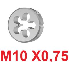 M10 x 0,75 Pafta