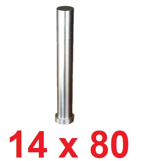 Ø14 x 80 mm Silindir Başlı Delme Zımbası