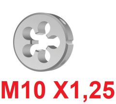 M10 x 1,25 Pafta