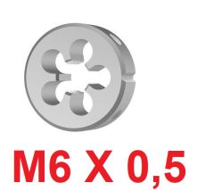 M6 x 0,5 Pafta