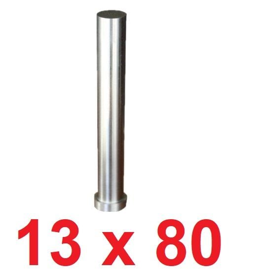 Ø13 x 80 mm Silindir Başlı Delme Zımbası
