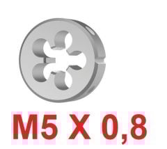 M5 x 0,8 Pafta