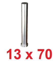 Ø13 x 70 mm Silindir Başlı Delme Zımbası