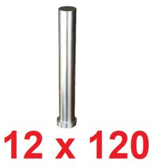 Ø12 x 120 mm Silindir Başlı Delme Zımbası