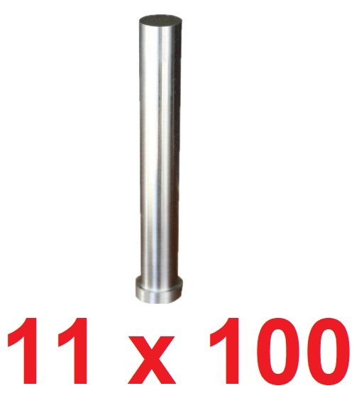 Ø11 x 100 mm Silindir Başlı Delme Zımbası